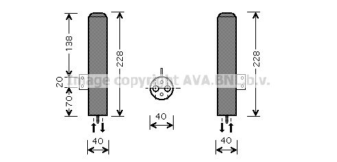 AVA QUALITY COOLING Осушитель, кондиционер HYD193